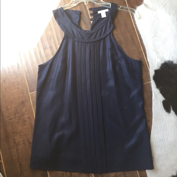 Navy J crew top - Picture 2 of 4